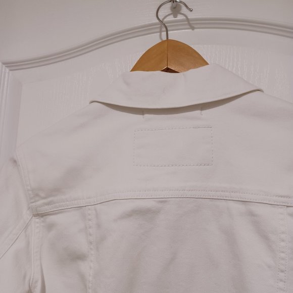 Eddie Bauer - White Jean Jacket - Picture 13 of 13